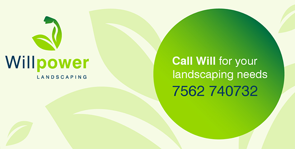 CONTACT WILLPOWER LANDSCAPING